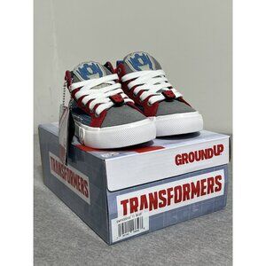 Transformers Shoes Kids Size 11 Optimus Prime Ground Up New Autobot Sneakers